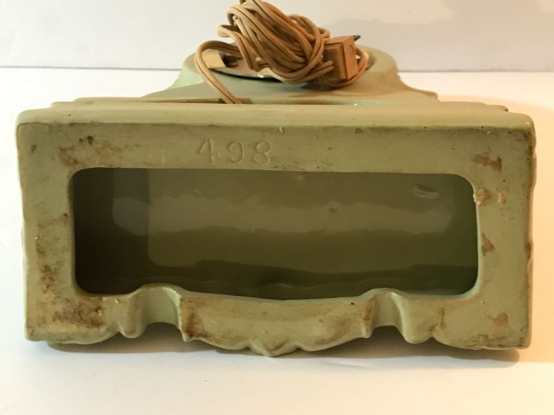 Photo 6 of 1930’s VINTAGE JOHNSON CHINA CO ELECTRIC PORCELAIN CLOCK
