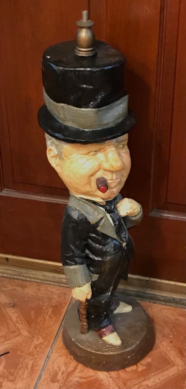 Photo 1 of VINTAGE 1972 W.C. FIELDS LG PRELUDE CREATIONS CHALKWARE x 25” TALL