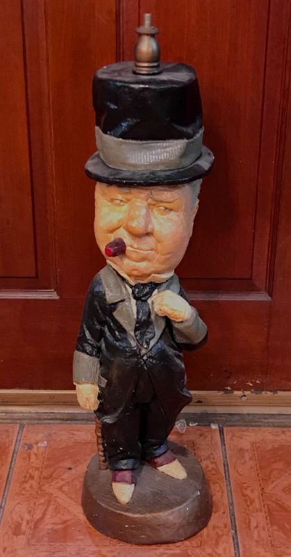 Photo 5 of VINTAGE 1972 W.C. FIELDS LG PRELUDE CREATIONS CHALKWARE x 25” TALL