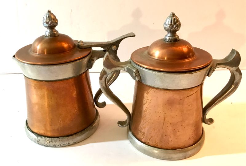 Photo 2 of ANTIQUE COPPER TEA SET