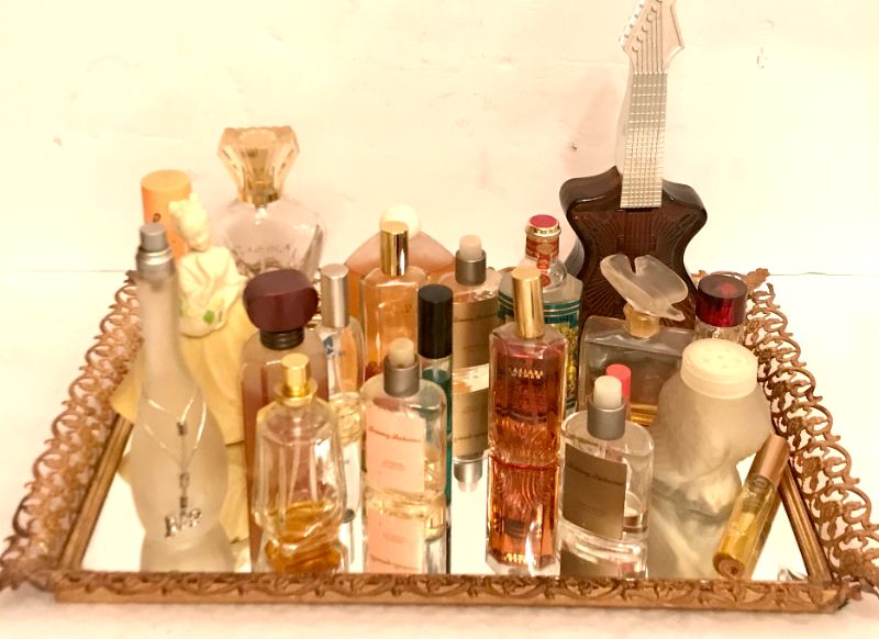 Photo 1 of VANITY TRAY OF PERFUME