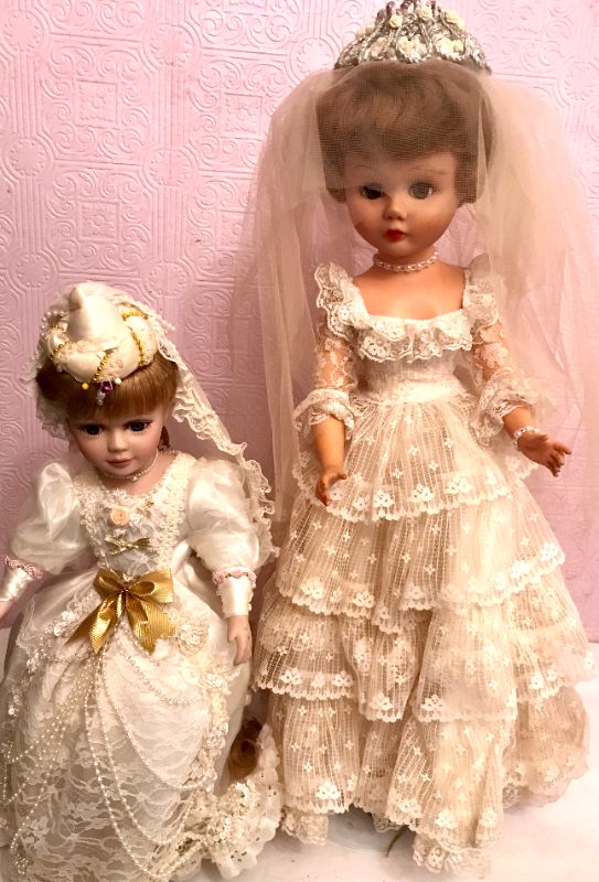 Photo 1 of BEAUTIFUL DOLLS IN WEDDING DRESSES