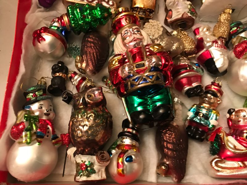 Photo 5 of HANDBLOWN CHRISTMAS ORNAMENTS