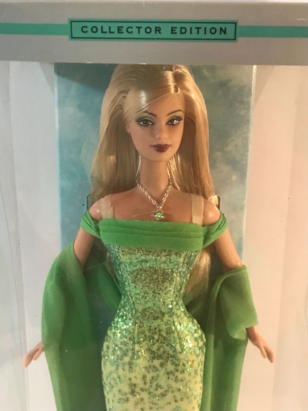 Photo 2 of BARBIE 2002 BIRTHSTONE COLLECTION AUGUST PERIDOT