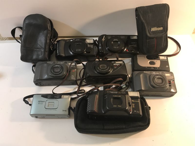 Photo 1 of VINTAGE CAMERAS….. YASHICA, NIKON, FUJI, MINOLTA