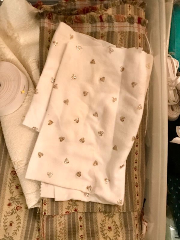 Photo 1 of FABRIC SOME VINTAGE LARGE LOT