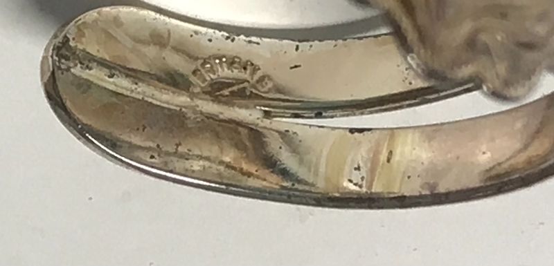 Photo 5 of GERMAN SILVER CUFF BRACELET WESTERN MOTIF