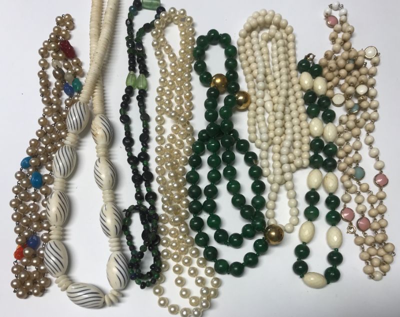 Photo 1 of VINTAGE BEADED NECKLACES