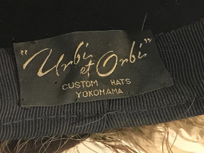 Photo 1 of CUSTOM YOKOHAMA HAT PEACOCK ANTIQUE


