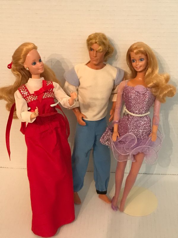 Photo 1 of VINTAGE BARBIES AND KEN DOLL MADE IN CHINA MATTEL 1966