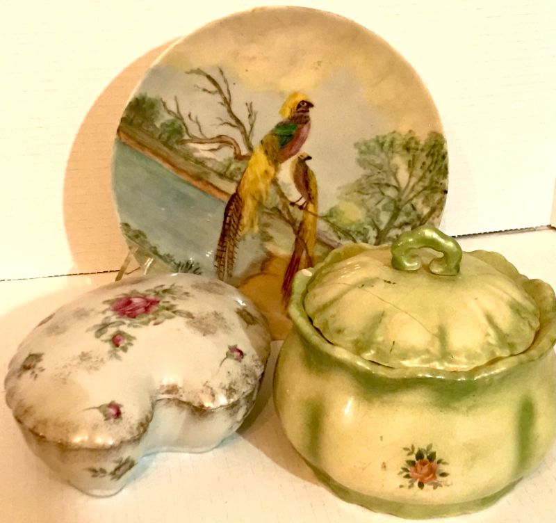 Photo 1 of ANTIQUE LIDDED TRINKET BOXES & MORE