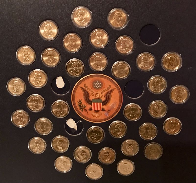 Photo 2 of UNITED STATES OF AMERICA PRESIDENTIAL GOLD DOLLARS