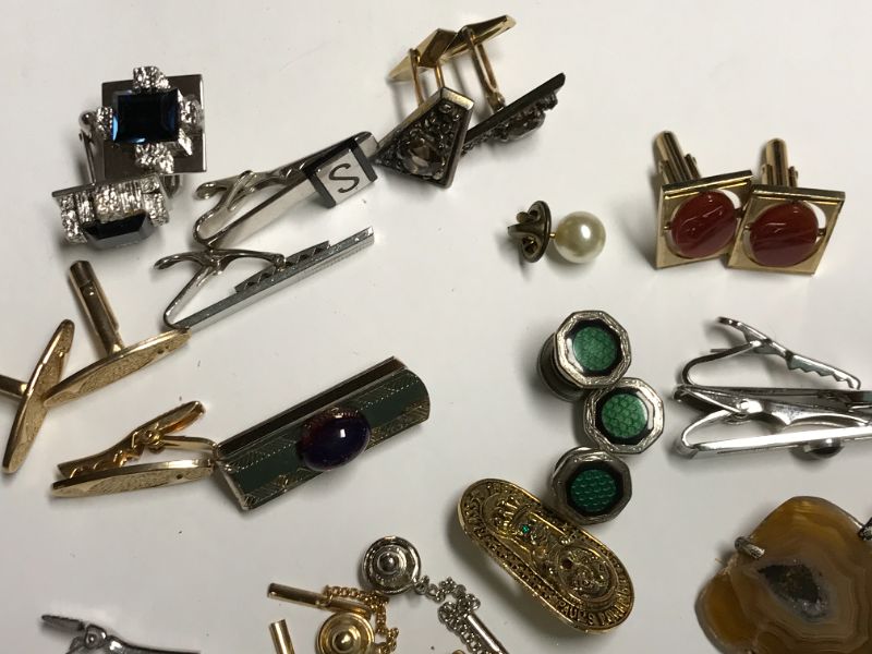 Photo 4 of MENS CUFFLINKS TIE PINS AND MORE