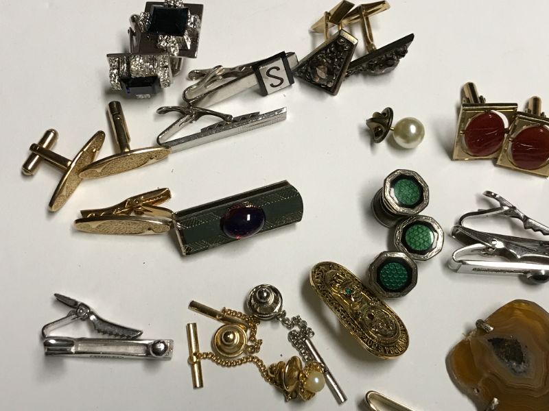 Photo 3 of MENS CUFFLINKS TIE PINS AND MORE