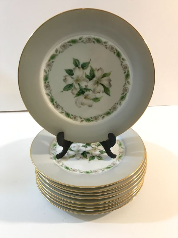 Photo 1 of 9 NORITAKE CHINA EDGEMONT SALAD PLATES