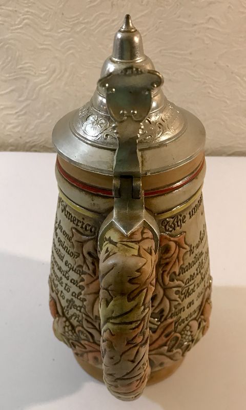 Photo 4 of ANHEUSER BUSCH CERAMARTE BEER STEIN