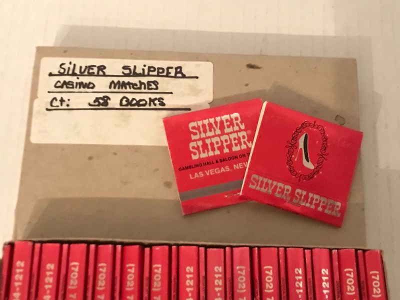 Photo 1 of SILVER SLIPPER CASINO MATCHES 56 CT BOOKS