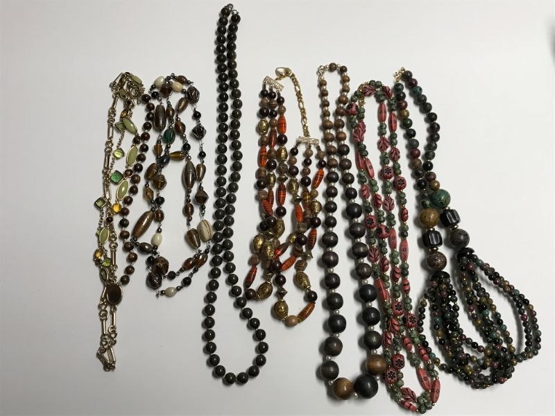 Photo 2 of COLLECTON OF BEADED NECKLACES 