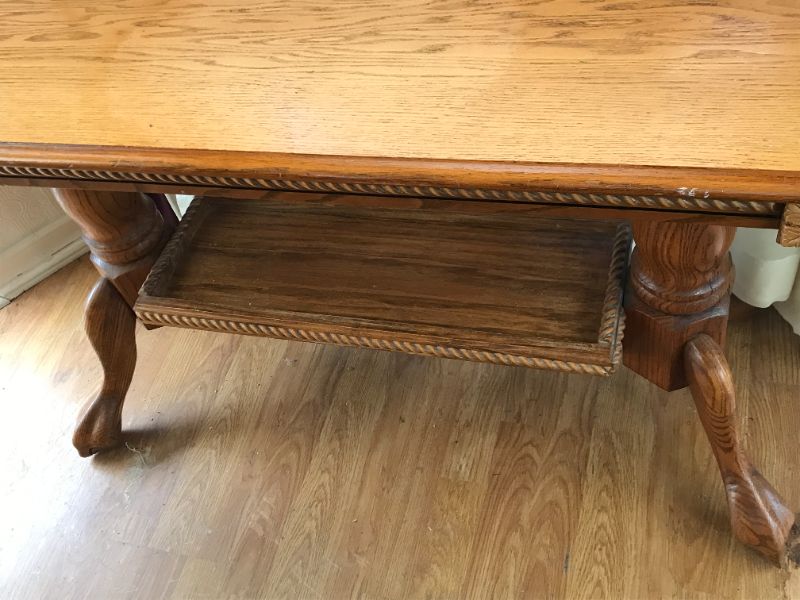 Photo 2 of VINTAGE SOFA / ENTRY TABLE 53x15x25