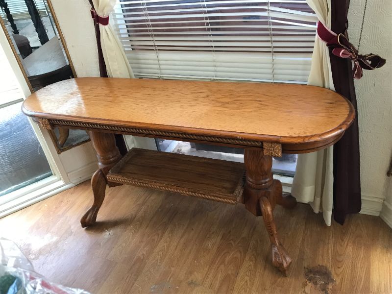 Photo 1 of VINTAGE SOFA / ENTRY TABLE 53x15x25