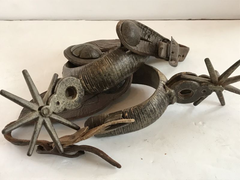 Photo 1 of ANTIQUE COWBOY SPURS