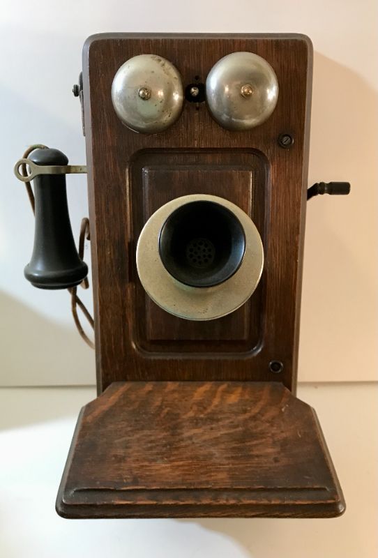 Photo 1 of ANTIQUE 1920 KELLOGG PHONE