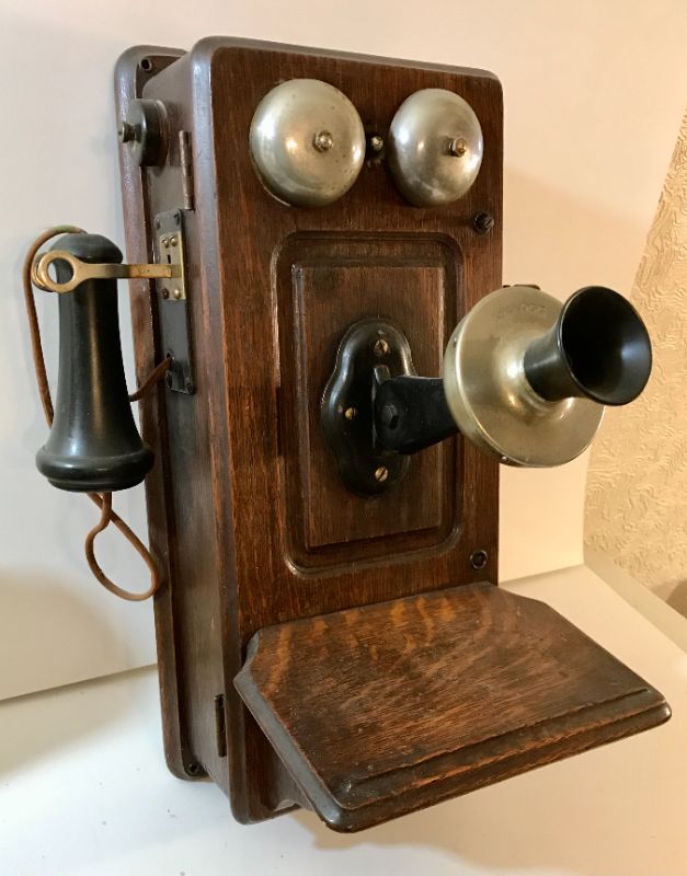 Photo 3 of ANTIQUE 1920 KELLOGG PHONE