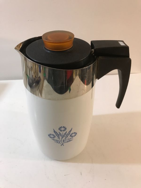 Photo 2 of CORNINGWARE ELECTRIC PERCOLATOR/COFFEE POT 10 CUP