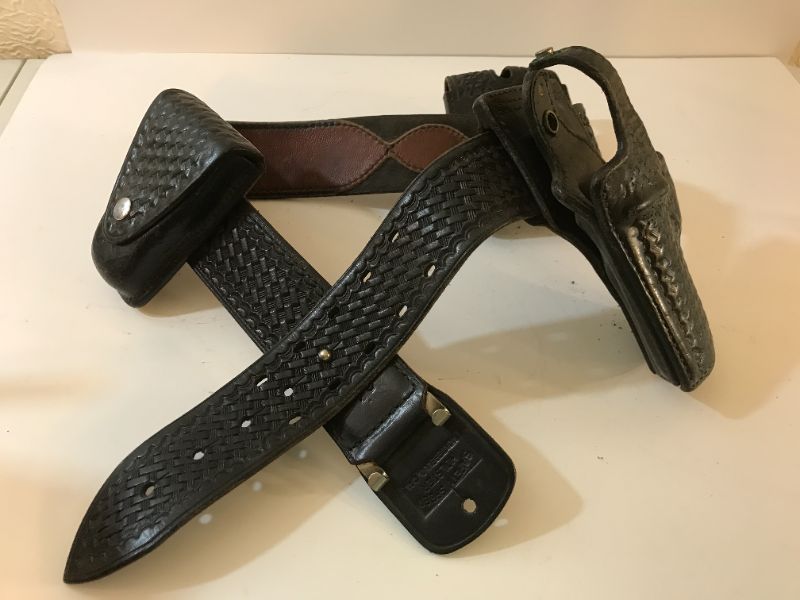 Photo 1 of MILITARY ISSUED HOLSTER BELT