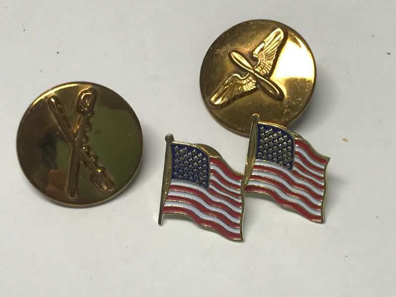 Photo 3 of GOVERNMENT ISSUED PINS FROM SERVICE DUTY