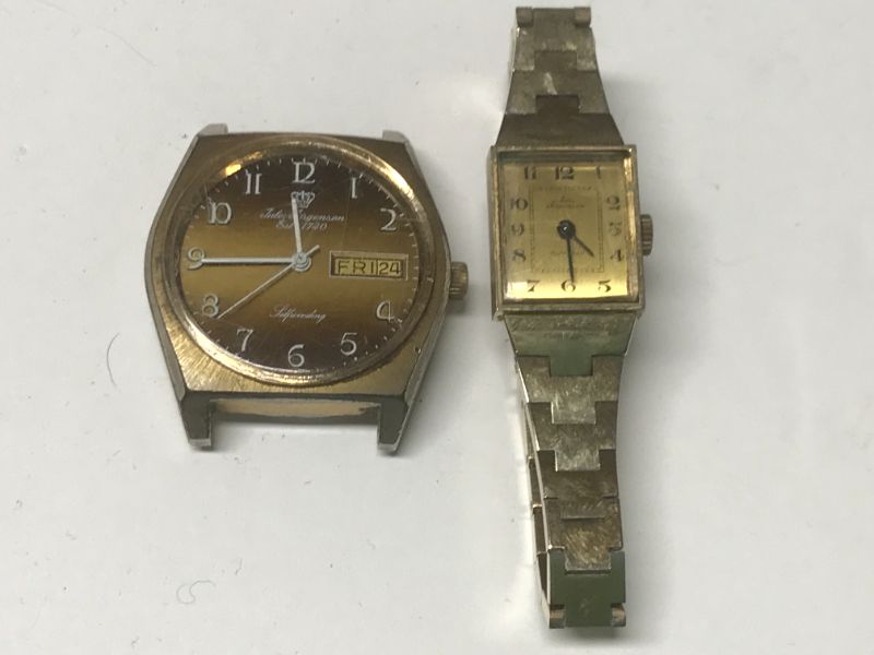 Photo 1 of JUELS JURGENSEN EST 1740 MENS WATCH FACE & WOMENS WATCH- WORKING