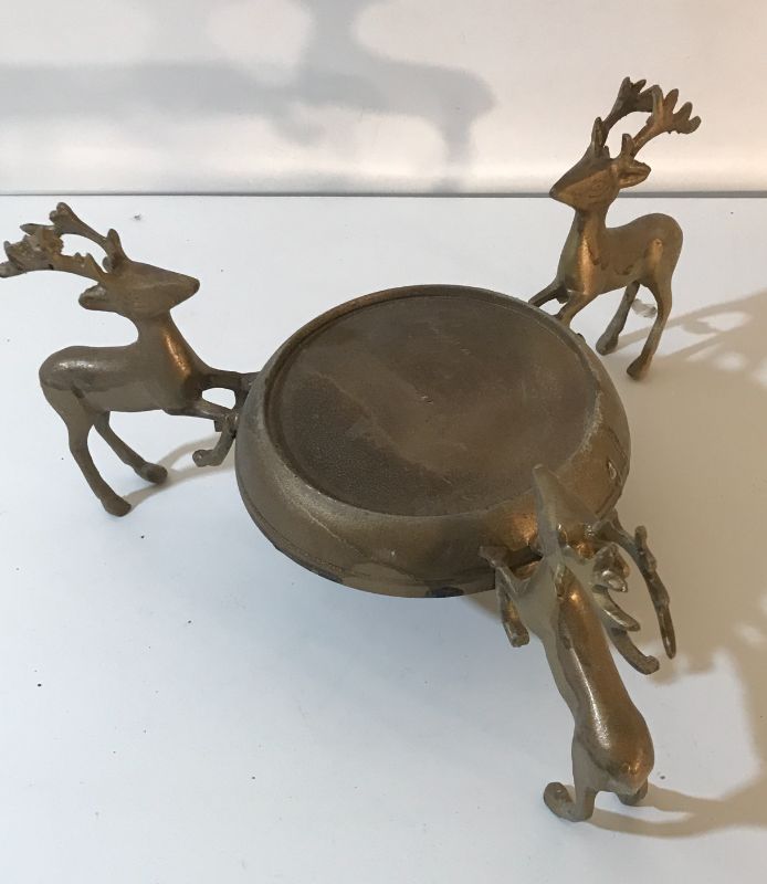 Photo 2 of BRASS COLLECTION OF DEER