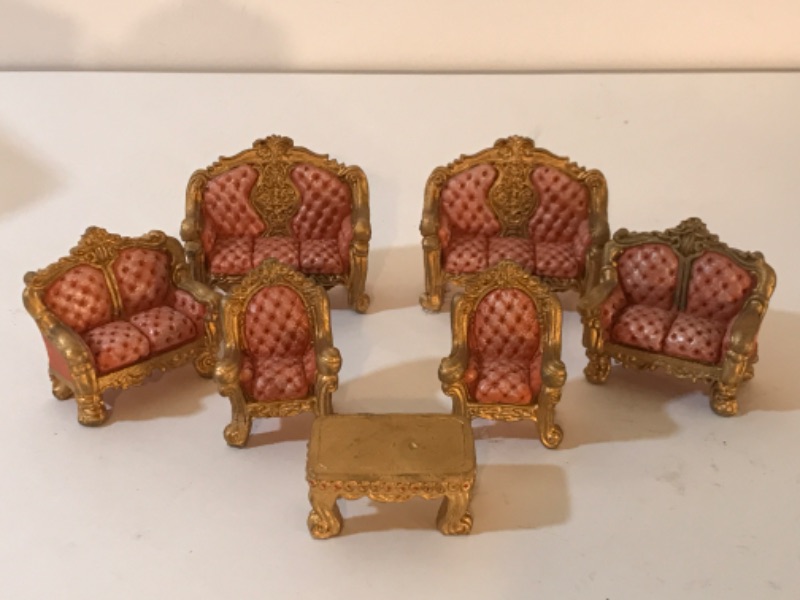 Photo 1 of VINTAGE DOLL HOUSE FURNITURE