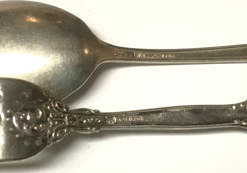 Photo 3 of EAST EASTERLING STERLING FLATWARE 
TW - 133g