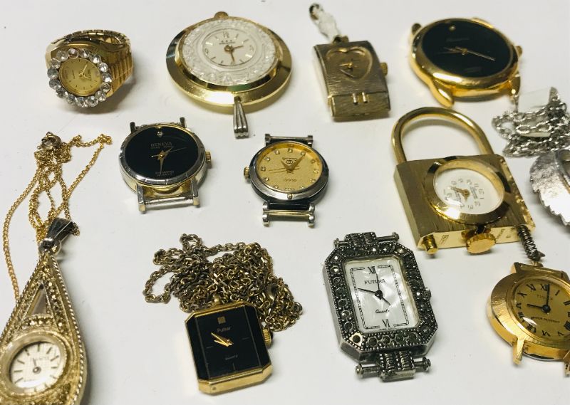 Photo 2 of VINTAGE WATCH PENDANTS & FACES