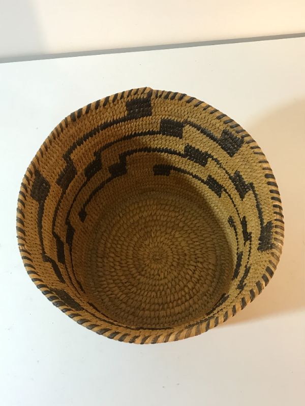 Photo 3 of ANTIQUE NATIVE AMERICAN RITUAL BASKET