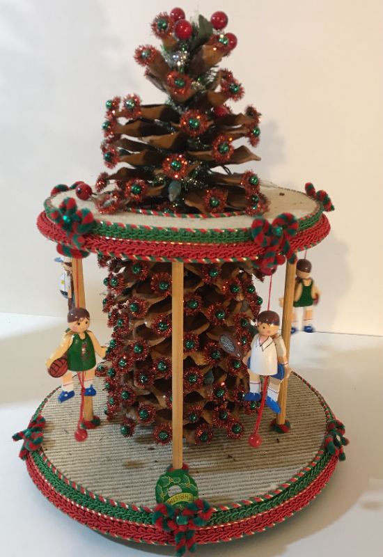 Photo 2 of SUGAR PINE CAROUSEL HANDCRAFTED BY ROBERTA DARREN