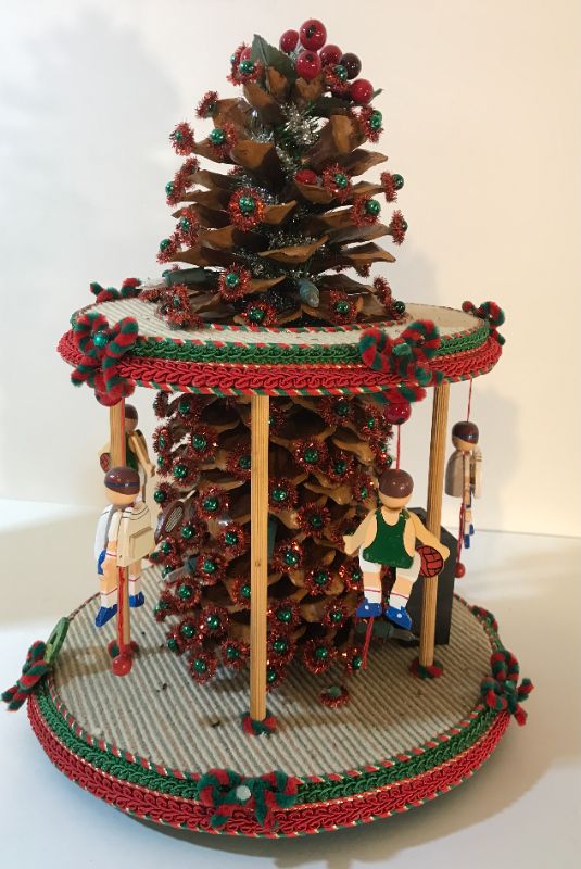 Photo 1 of SUGAR PINE CAROUSEL HANDCRAFTED BY ROBERTA DARREN