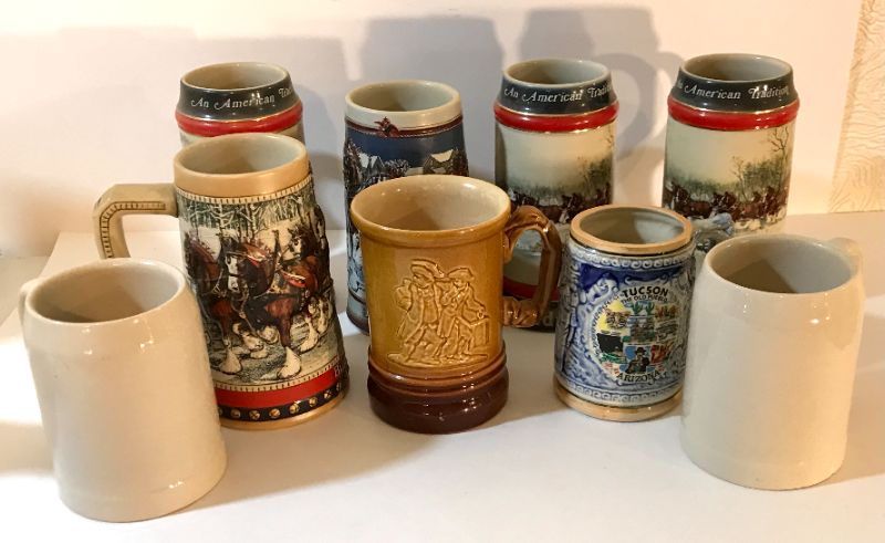 Photo 1 of VINTAGE BUDWISER MUGS, GUINNESS STOUT- MADE IN ENGLAND & JAPAN MADE TUCSON AZ MUG