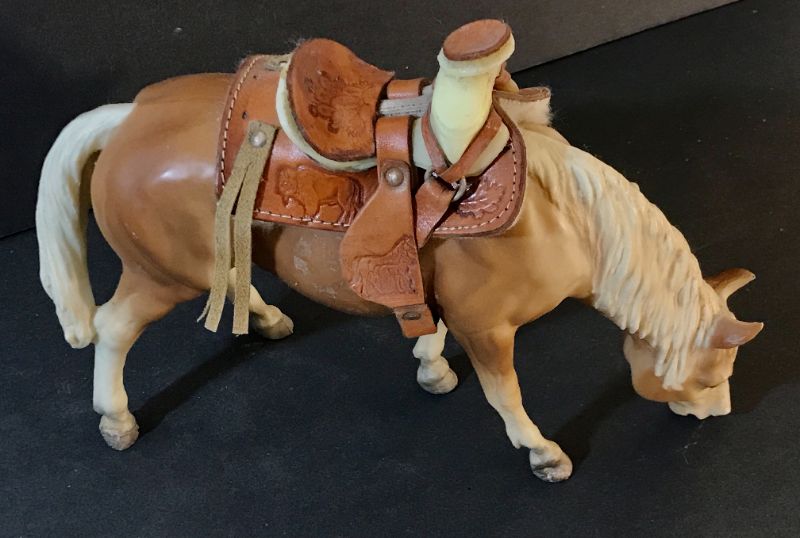 Photo 3 of VINTAGE BREYER HORSE WITH LEATHER TACK