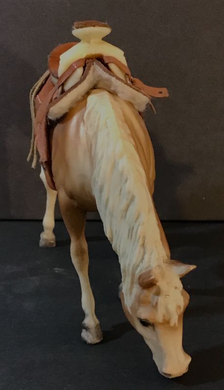 Photo 2 of VINTAGE BREYER HORSE WITH LEATHER TACK