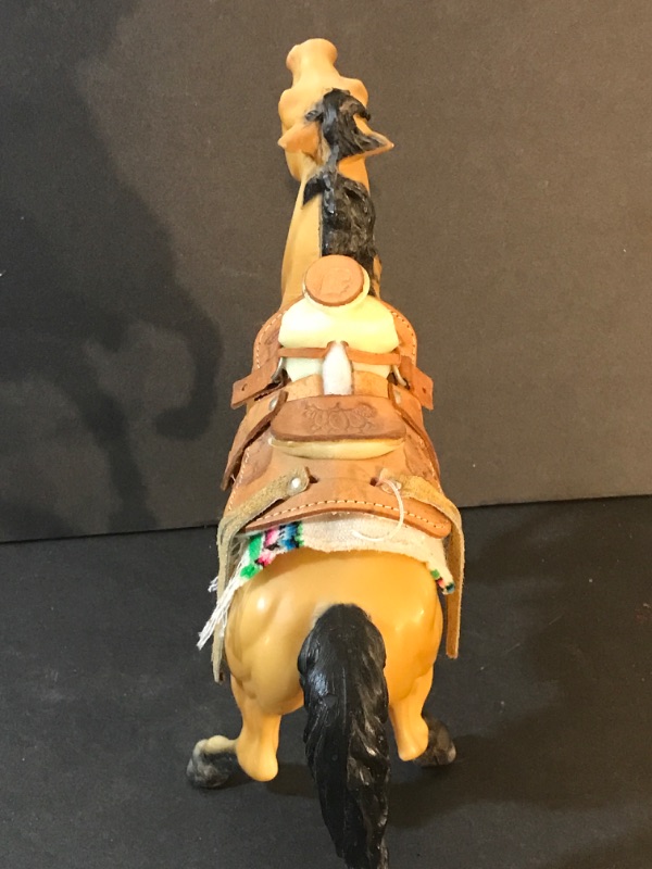 Photo 3 of VINTAGE BREYER HORSE WITH LEATHER TACK