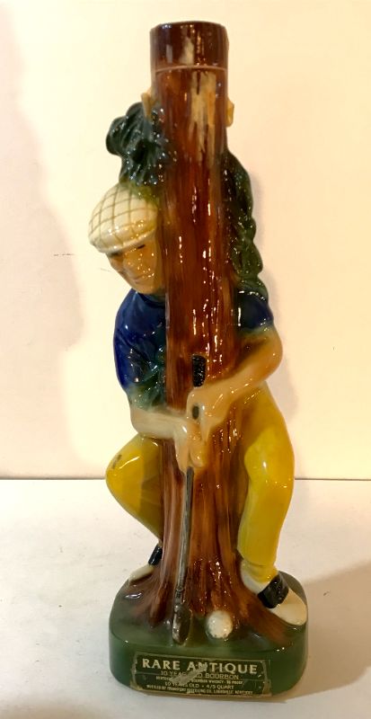 Photo 4 of GOLFERS DELIGHT VINTAGE DECANTER, GOLF BARWARE & MORE