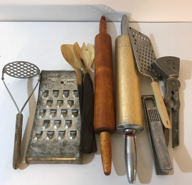 Photo 1 of VINTAGE / ANTIQUE KITCHEN UTENSILS AND TOOLS