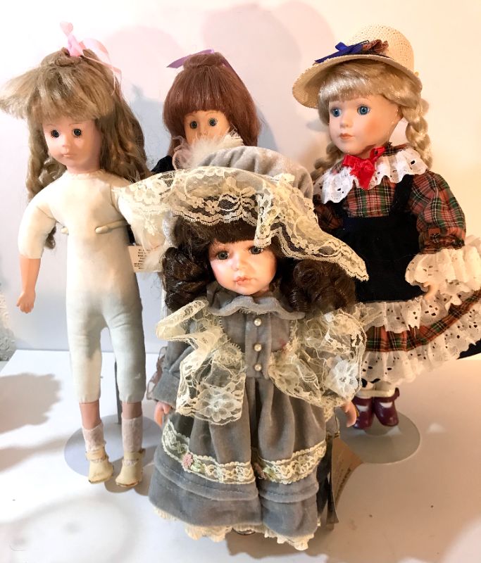 Photo 1 of SEYMOUR MANN LIMITED EDITION DOLL AND HER FRIENDS