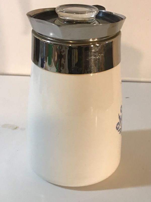 Photo 1 of VINTAGE CORNING WARE 
6 CUP PERCOLATOR