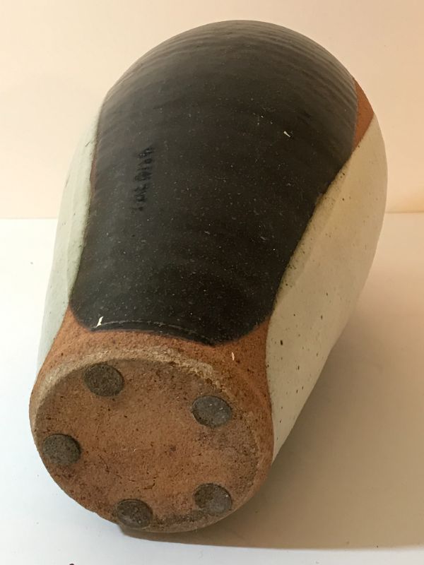 Photo 1 of MID CENTURY MODERN GLAZED POTTERY VASE