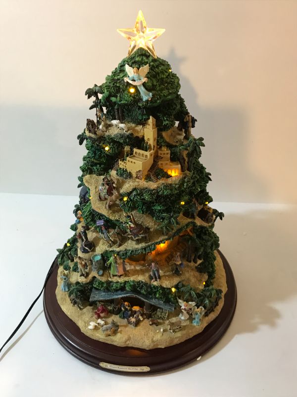 Photo 1 of THOMAS KINKADE "GLORY TO THE NEWBORN KING" NATIVITY TREE