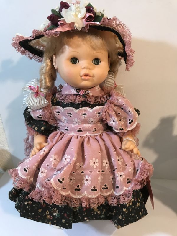 Photo 2 of VINTAGE HORSEMAN CLOTH BODY BABY DOLL 17” & MORE