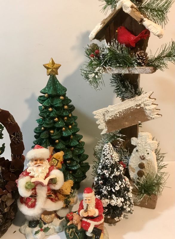 Photo 2 of VINTAGE CHRISTMAS DECOR, SANTA & MORE